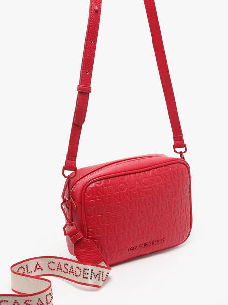 Cross Body Tas Logo Lola casademunt Rood logo 65 ander zicht 2